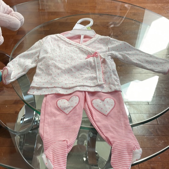 NWT Set Carter’s Baby Girl size 3 two socks Elegantbabe bear - Picture 2 of 10